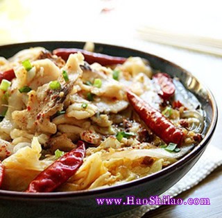 麻辣水煮魚片的做法 麻辣水煮魚片的做法