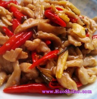 泡椒肉絲的做法 泡椒肉絲的做法