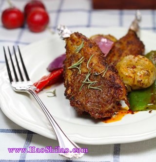 香烤法切羊排的做法 香烤法切羊排的做法