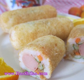 日式炸飯團(tuán)的做法 日式炸飯團(tuán)的做法