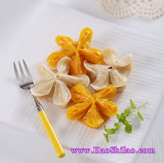 蒸蒸日上—梅花蒸餃的做法 蒸蒸日上—梅花蒸餃的做法