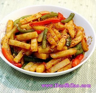 魚香炒薯條的做法 魚香炒薯條的做法