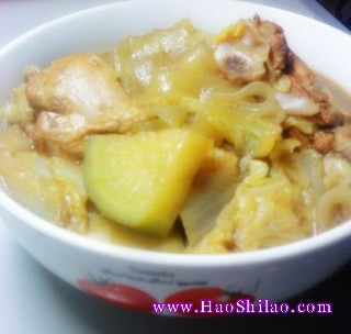 白菜粉皮燉雞的做法 白菜粉皮燉雞的做法