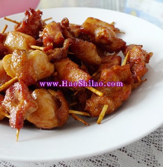 牙簽雞腿肉的做法 牙簽雞腿肉的做法