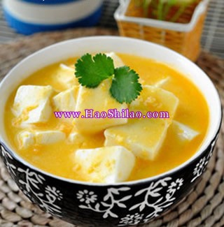 蛋黃豆腐的做法 蛋黃豆腐的做法