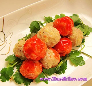 紅紅火火 —土豆肉丸子的做法 紅紅火火 —土豆肉丸子的做法