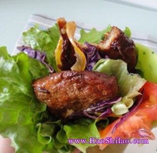 五色雞肉卷的做法 五色雞肉卷的做法