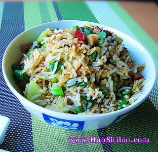 叉燒青瓜炒飯的做法 叉燒青瓜炒飯的做法