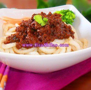烏冬炸醬面的做法 烏冬炸醬面的做法