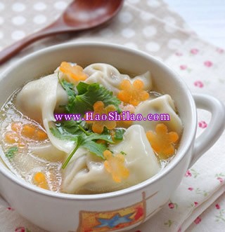 芹菜豬肉餡餛飩的做法 芹菜豬肉餡餛飩的做法