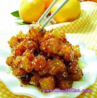 撥絲山藥的做法 撥絲山藥的做法