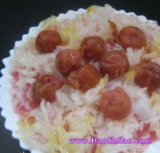 糖水拌銀耳的做法 糖水拌銀耳的做法