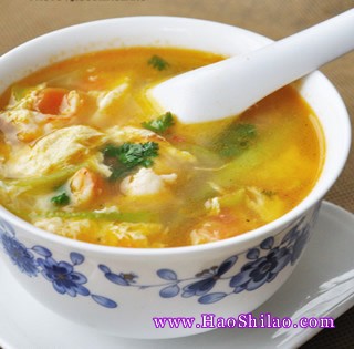蝦仁番茄雞蛋湯的做法 蝦仁番茄雞蛋湯的做法