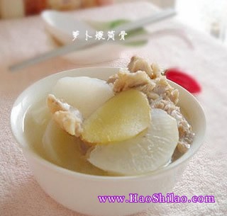 蘿卜煨筒骨的做法 蘿卜煨筒骨的做法