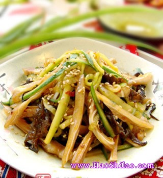 紅油三絲的做法 紅油三絲的做法