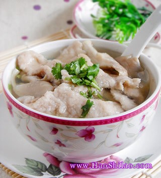 清水肉片的做法 清水肉片的做法