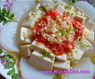 涼粉茄汁豆腐的做法 涼粉茄汁豆腐的做法