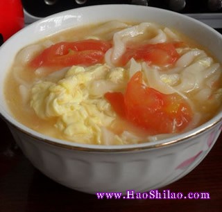 西紅柿雞蛋手搟面的做法 西紅柿雞蛋手搟面的做法