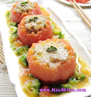 番茄釀肉的做法 番茄釀肉的做法