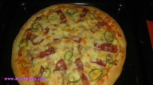 金槍魚培根披薩的做法 金槍魚培根披薩的做法