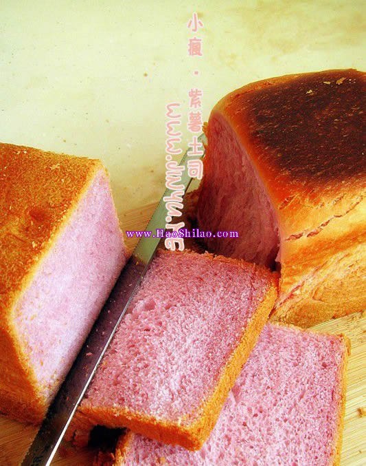 紫薯吐司的做法 紫薯吐司的做法