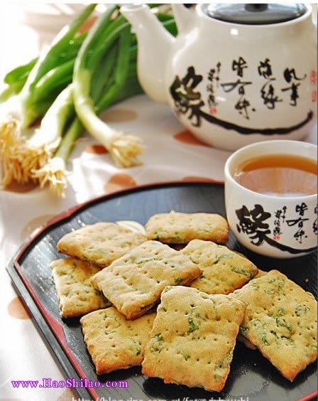 香蔥蘇打小餅的做法 香蔥蘇打小餅的做法