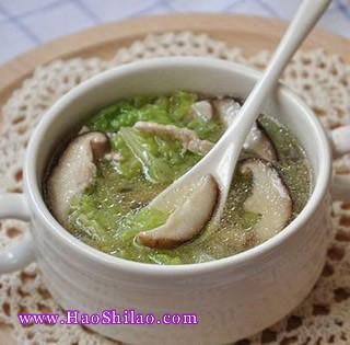 香菇白菜瘦肉湯的做法 香菇白菜瘦肉湯的做法