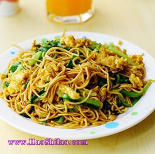 雞蛋炒面的做法 雞蛋炒面的做法
