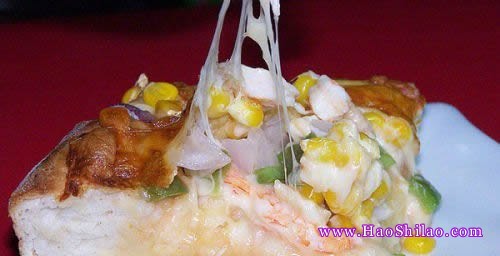 鮮蝦玉米披薩的做法 鮮蝦玉米披薩的做法