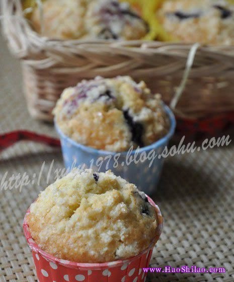 楓糖藍莓瑪芬的做法 楓糖藍莓瑪芬的做法