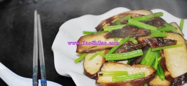 臘味芹菜香干的做法 臘味芹菜香干的做法