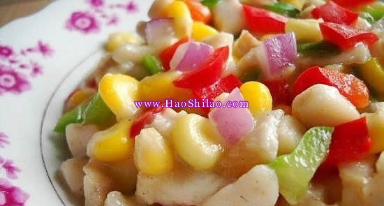 玉米魚丁的做法 玉米魚丁的做法