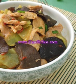 萵筍炒肉的做法 萵筍炒肉的做法