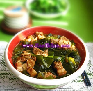 海帶紅燒肉的做法 海帶紅燒肉的做法