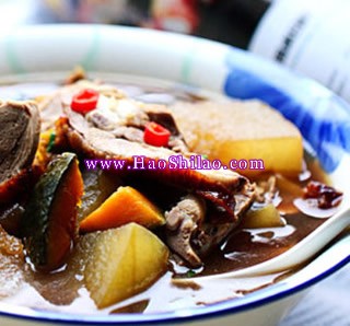 烤鴨燒冬瓜的做法 烤鴨燒冬瓜的做法