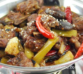 豆豉干鍋脆排的做法 豆豉干鍋脆排的做法