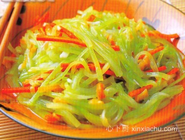 干貝萵苣絲的做法 干貝萵苣絲的做法