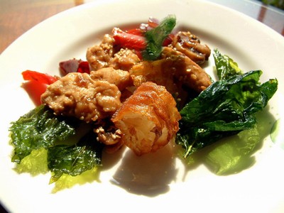 紫蘇蘑菇炒雞片的做法 紫蘇蘑菇炒雞片的做法