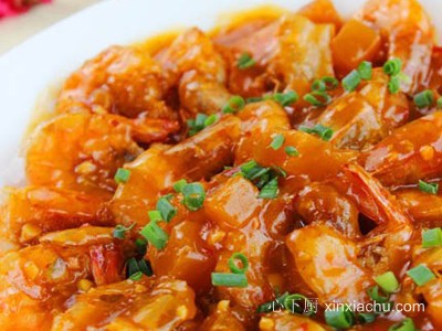 茄汁爆麻蝦的做法 茄汁爆麻蝦的做法