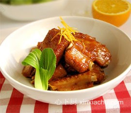 美食天下排骨 香橙排骨的做法 美食天下排骨 香橙排骨的做法