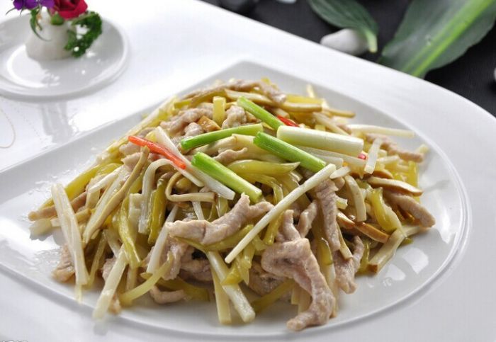 韭黃肉絲的做法 韭黃肉絲的做法