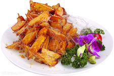 拔絲芋頭的做法 拔絲芋頭的做法