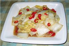 醋溜白菜的做法 醋溜白菜的做法